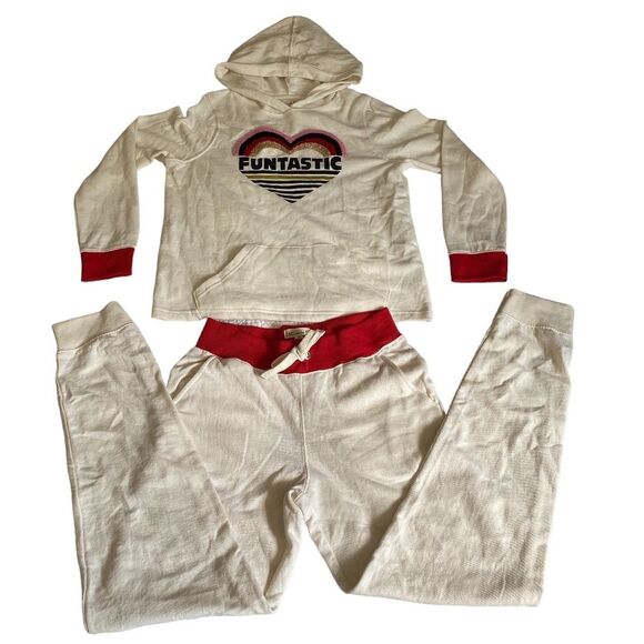 NWOT Sz 14 -16 Girl's & Girl's Funtastic 2-Piece Hoodie & Joggers Set - Picture 2 of 10